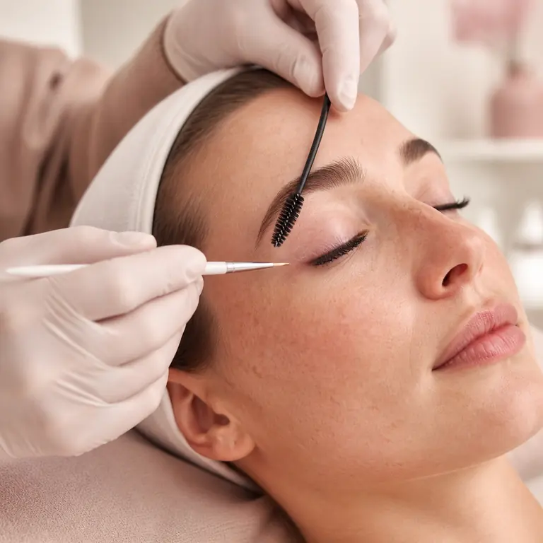 Plejende Botox Lashes behandling hos Beauty Wave