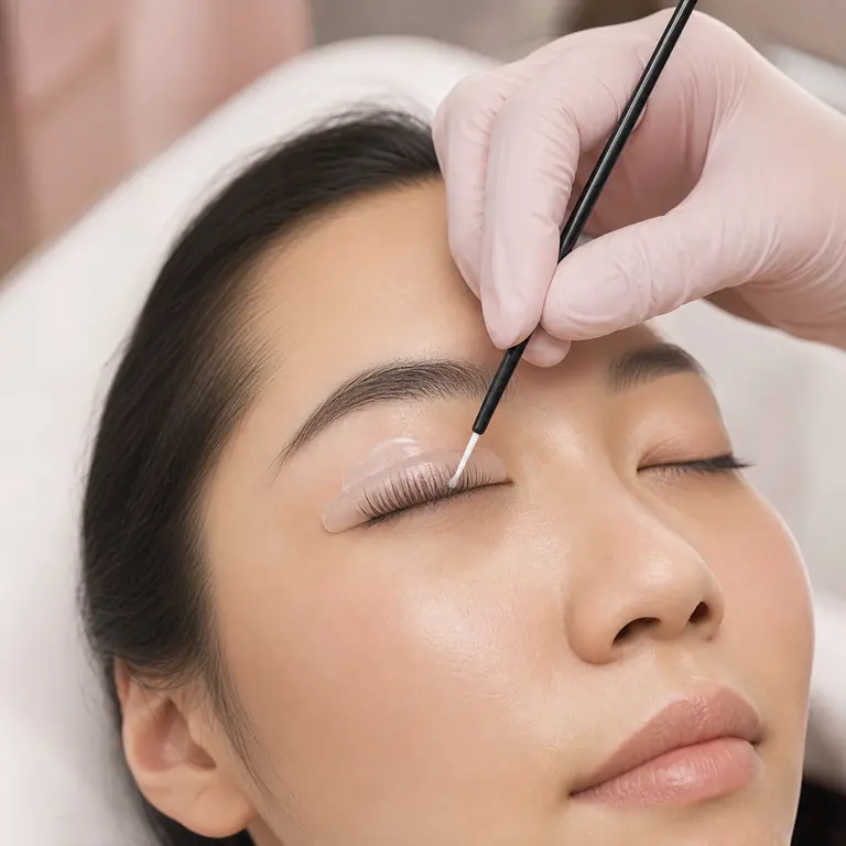 Lash Lift af naturlige vipper hos Beauty Wave i Valby